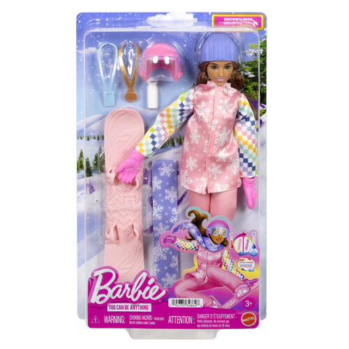 Barbie Core Career Dolls - Snowboarder