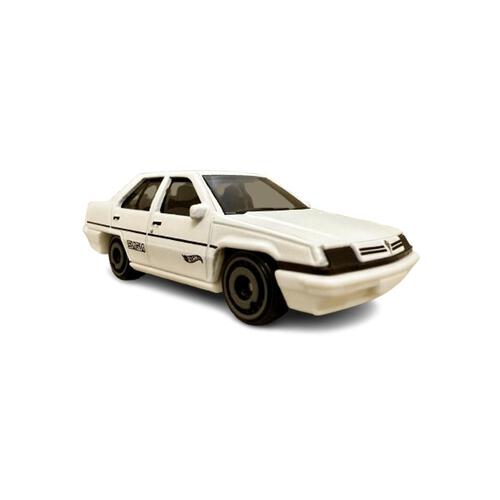 Hot Wheels Proton Saga White