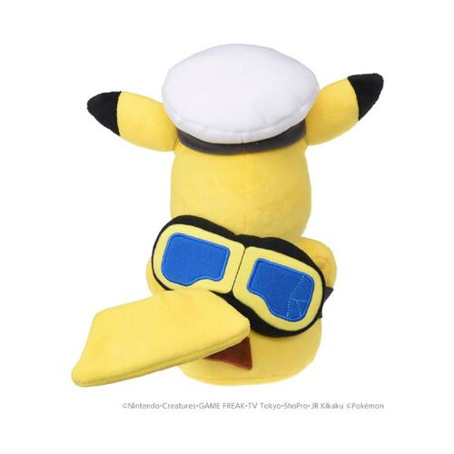Pokemon Captain Pikachu Plush