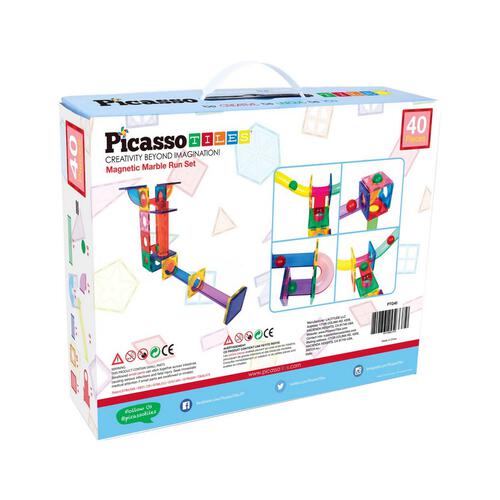 Picasso Tiles 40pcs Marble Run