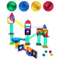 Picasso Tiles 70pcs Magnetic Marble Run Building Playset