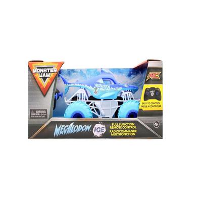 Monster Jam 1:24 Remote Control Megalodon Ice Theme