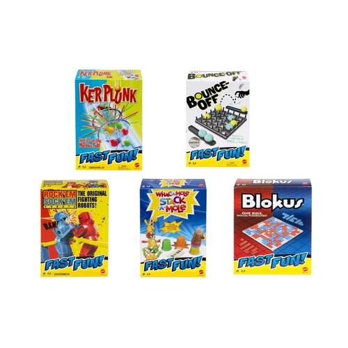 Mattel Kerplunk Fast Fun Game Assorted