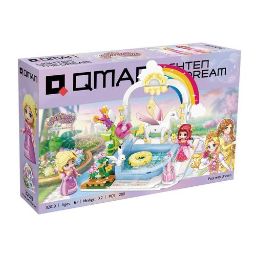 Qman Princess Leah Pool With Unicorn