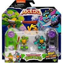 Akedo Teenage Muntant Ninja Turtles S3 Versus 2 Pack - Assorted