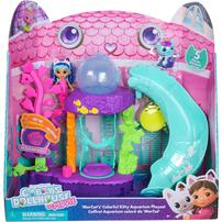 Gabby's Dollhouse Mercats's Colorful Kitty Aquarium Playset