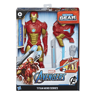 Marvel Avengers Titan Hero Series Blast Gear Iron Man
