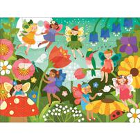 Petit Collage Floor Puzzle Fairy Garden