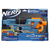 NERF Elite 2.0 Commander RD-6 Blaster