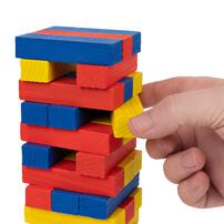Cardinal Games Classic Rainbow Jumbling Tower
