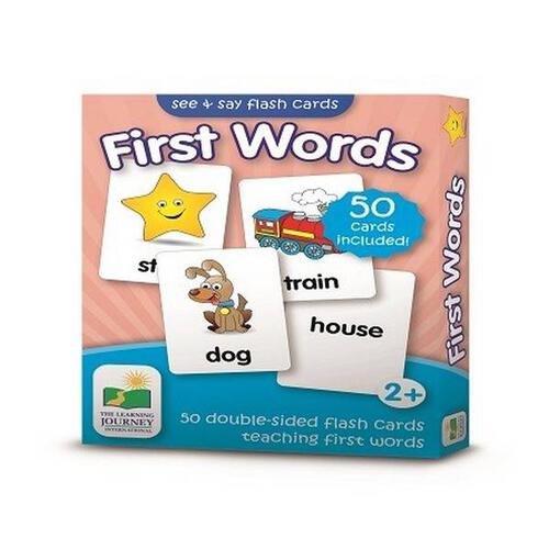 The Learning Journey Flashcards-First Words