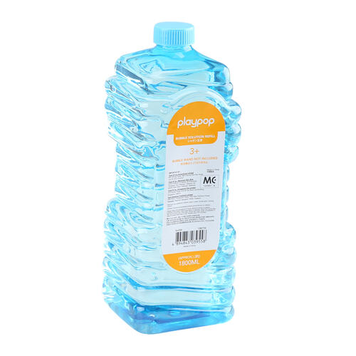 playpop 1800ml Bubble Solution Refill - Assorted (1 Pc)