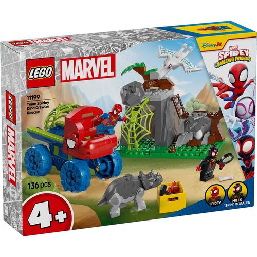LEGO Marvel Team Spidey Dino Crawler Rescue 11199