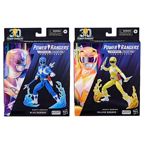 Power Rangers Lightning Collection Remastered Mighty Morphin Blue Ranger  6-Inch Action Figure - Exclusive