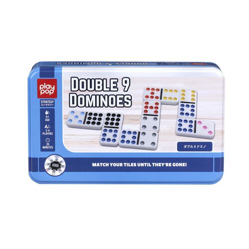 Play Pop Double 9 Dominoes Strategy Game