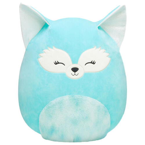 Squishmallows 20" Dabney Teal Fox With Tie-Dye Belly