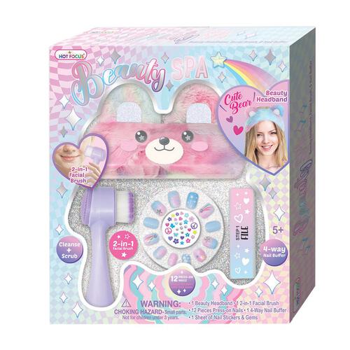 Hot Focus Beauty SPA Rainbow Facial & Nail Set