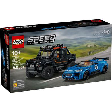 LEGO Speed Champions Jaguar Project 7 & Land Rover Defender 77264