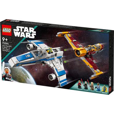 LEGO Star WarsNew Republic E-Wing vs. Shin Hati&rsquo;s Starfighter 75364