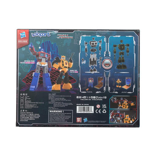 Transformers AMK Series W2 Generation One Optimus Prime and Bumblebee Combo Pack Action Figure