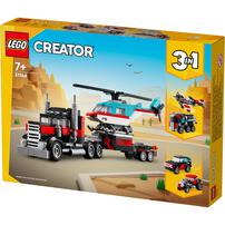 LEGO Creator Flatbed Truck with Helicopter 31146