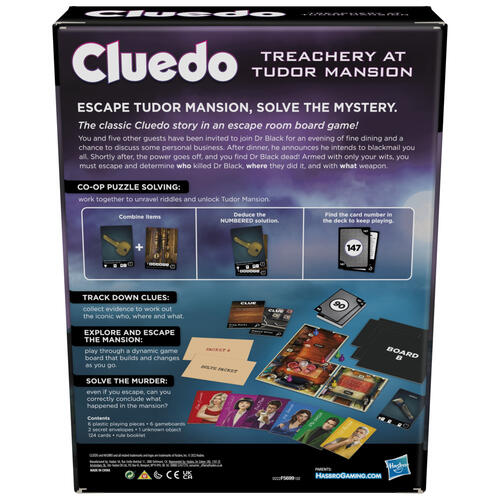Clue Treachery at Tudor Mansion