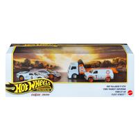 Hot Wheels JHW43 Premium Collector Display Sets (Le Mans Race Gulf)