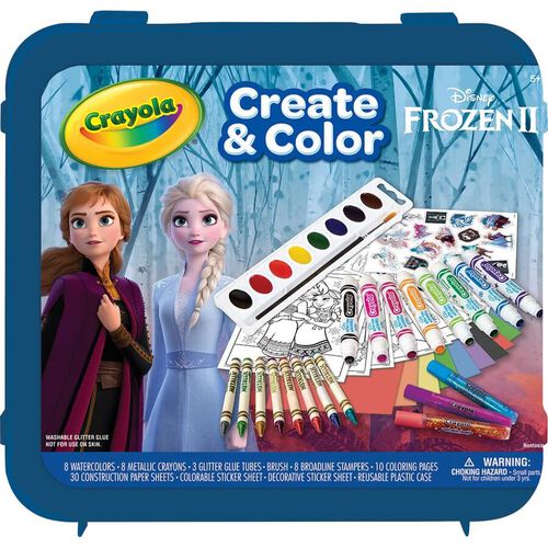 Crayola Disney Frozen 2 All That Glitters Case