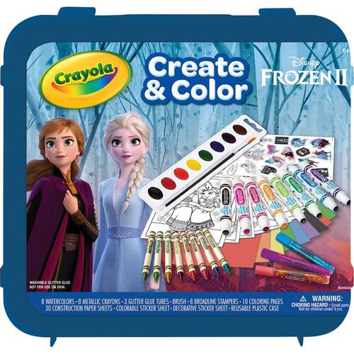 Crayola Disney Frozen 2 All That Glitters Case