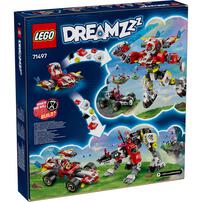LEGO DREAMZzz Cooper's Tiger Mech & Zero's Hot Rod Car 71497