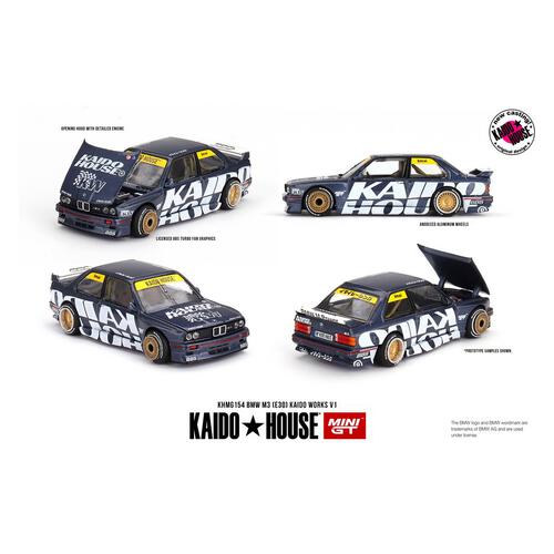Mini GT BMW M3 (E30) Kaido Works V1