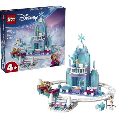 LEGO Disney Frozen Elsa&rsquo;s Ice Castle & Snow Ride Adventure 43281