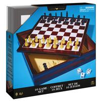 Cardinal Games Classic Family 10 Game Set