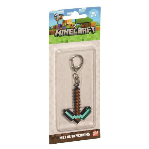 Minecraft Metal Keychains 1 pack - Assorted