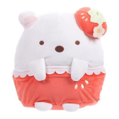 Sumikkogurashi Shirokuma San-X Original Strawberry Series Soft Toy