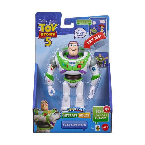 Toy Story 5 Playscale Interactable Figure - Buzz