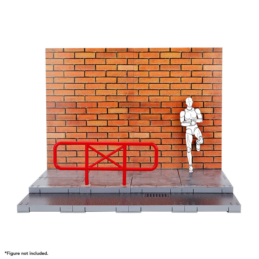 playpop x Fext Hobby 1:12 Figure Diorama - Street View | Toys
