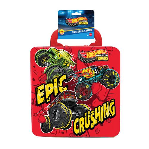 (Free Gift) Hot Wheels Monster Truck Tin (While Stock Last)