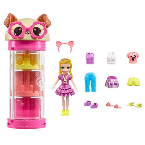 Polly Pocket Style Spinner Fashion Closet - Assorted