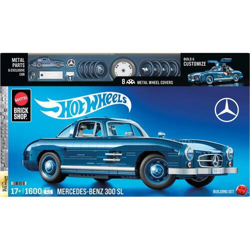 Mattel Brick Hot Wheels Legend Mercedez-Benz 300Sl