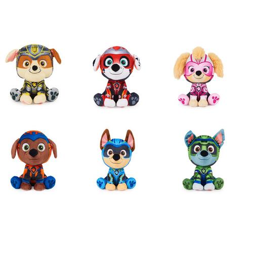Paw Patrol The Mighty Movie 6 inch Plush - Assortment