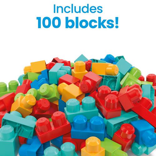 Mega Bloks Value Big Box Of Blocks (100 Pcs)