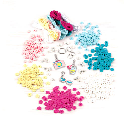 Make It Real Summer Vibes Heishi Bead Bracelets