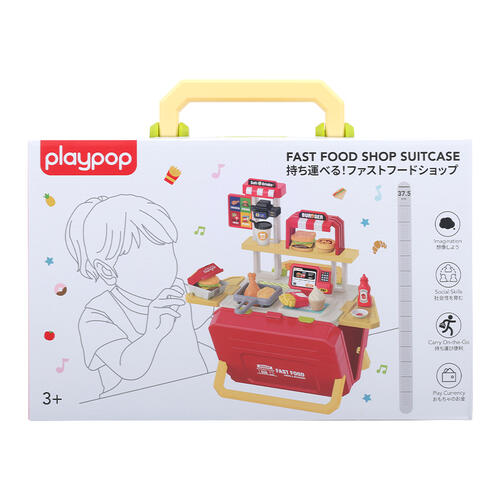 playpop Fast Food Shop Suitcase