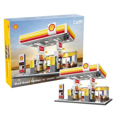 CaDA Shell Retail Station Brick Building Mechanical Master 