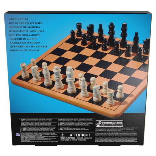 Cardinal Games Classic Wood Chess board and pieces