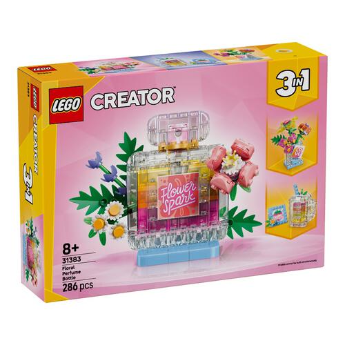 LEGO Creator 3 in 1 Floral Decor Perfume Bottle 31383