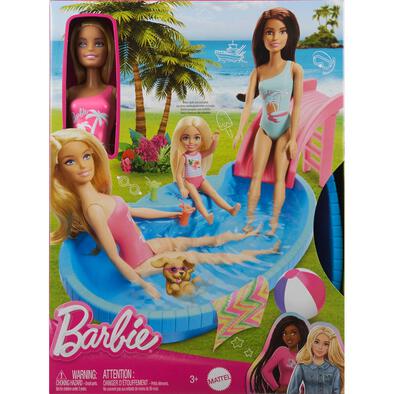 Barbie Pool With Doll (Blonde)