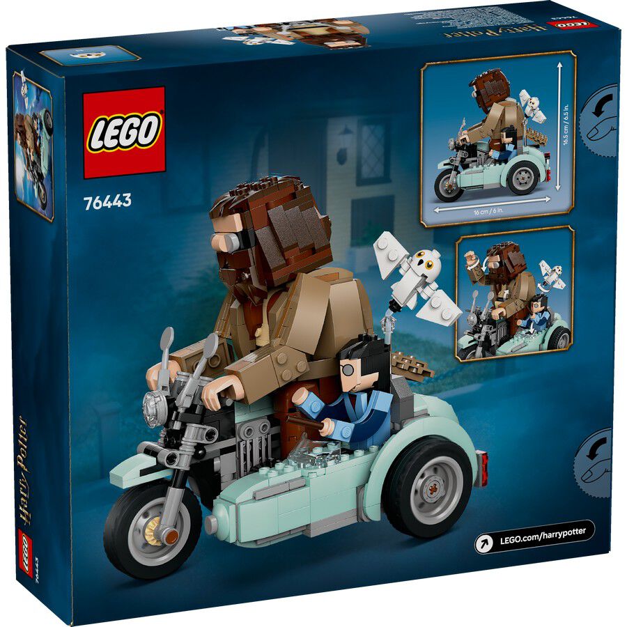 LEGO Harry Potter Hagrid & Harry's Motorcycle Ride 76443 | Toys