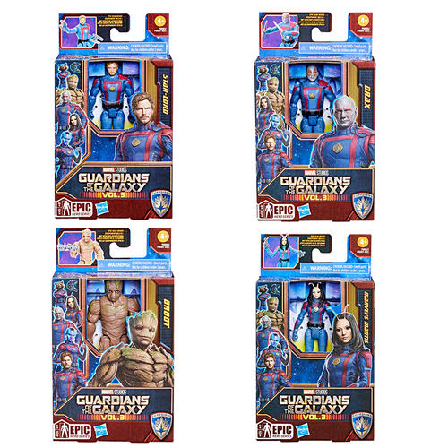 Marvel Studios’ Guardians of the Galaxy Vol. 3 Epic Hero Series Action Figures - Assorted